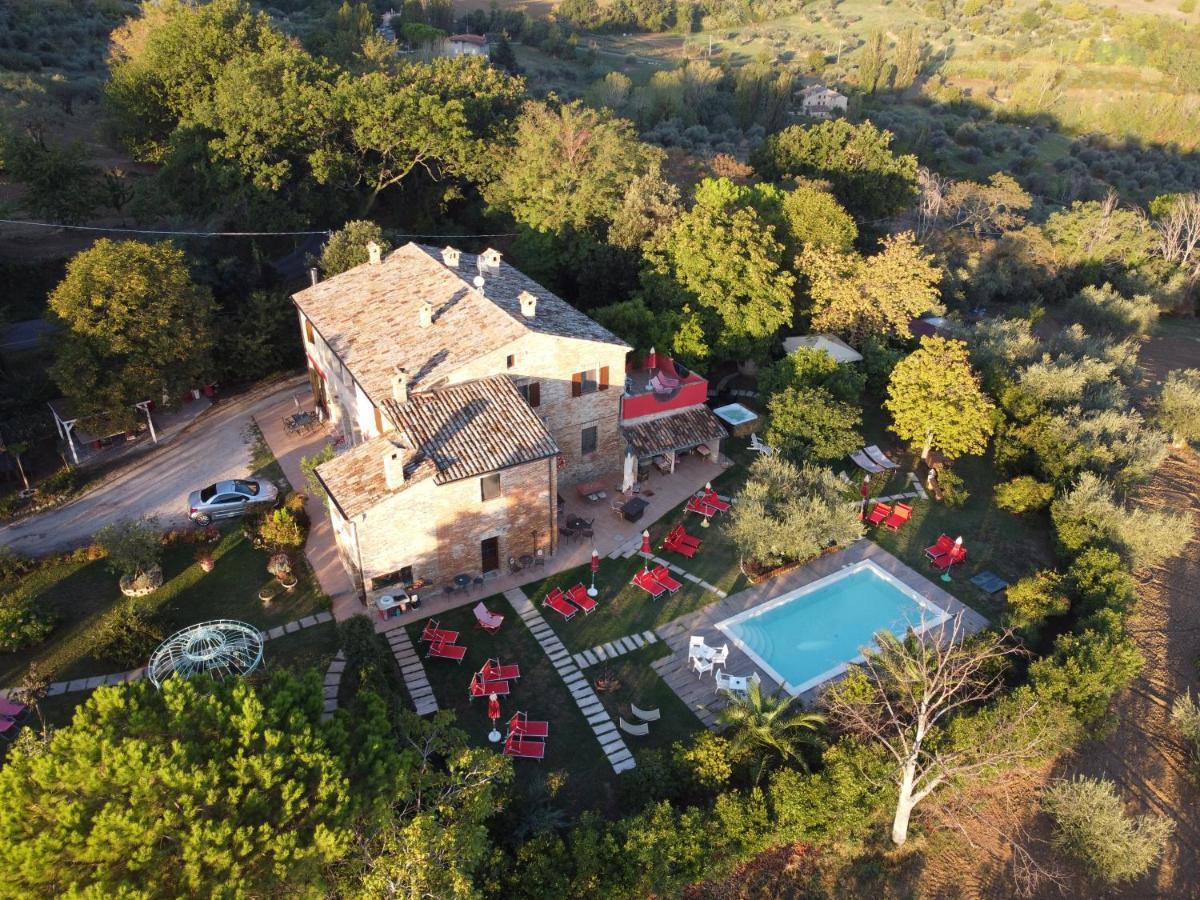 Agriturismo Corte Decia Saludecio Kültér fotó