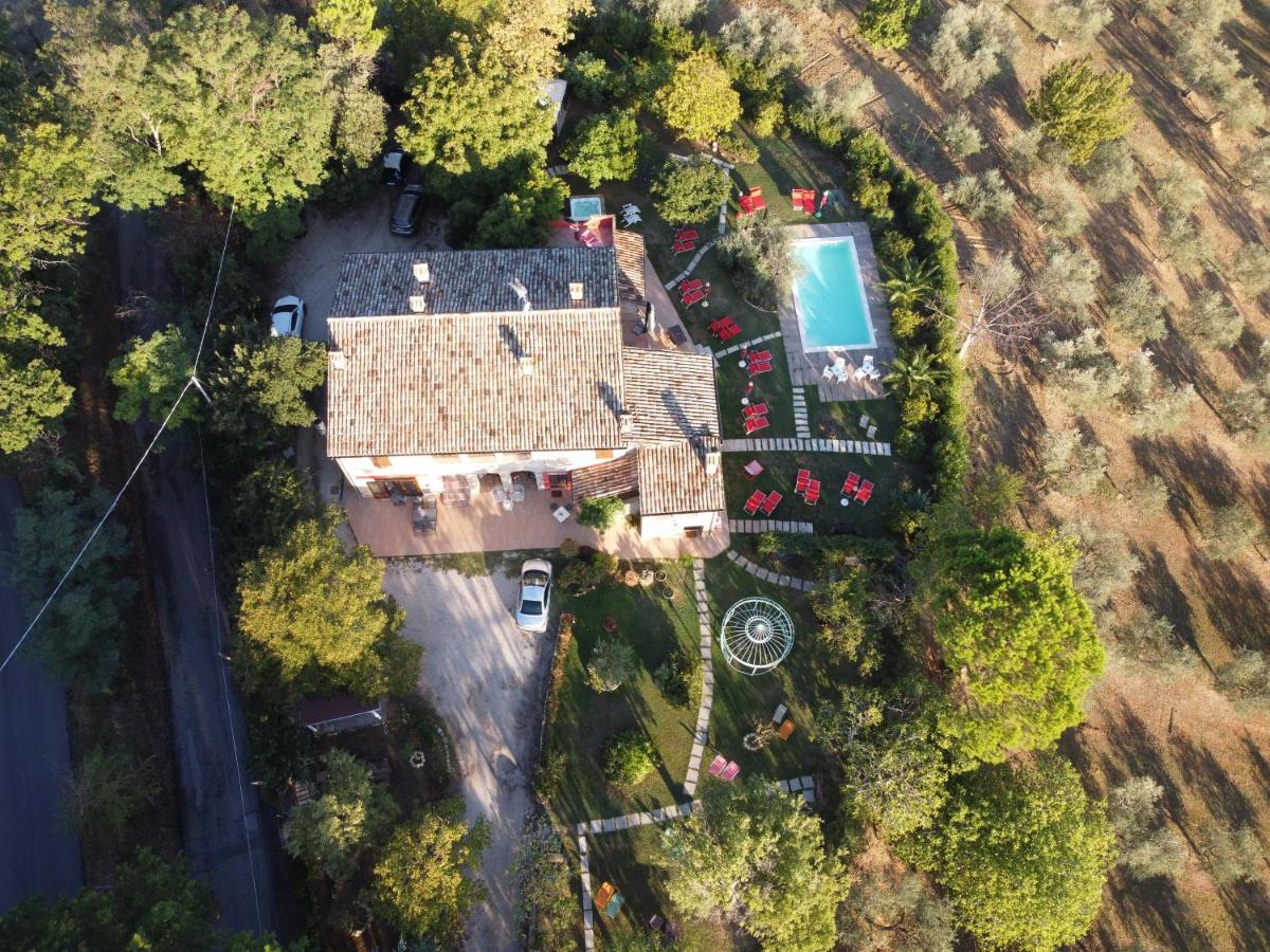 Agriturismo Corte Decia Saludecio Kültér fotó