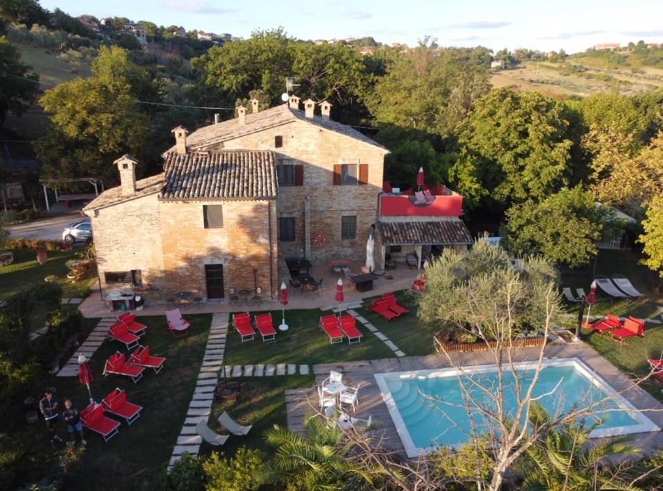 Agriturismo Corte Decia Saludecio Kültér fotó