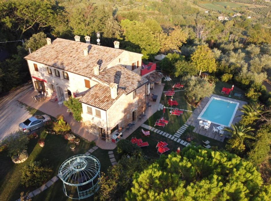 Agriturismo Corte Decia Saludecio Kültér fotó