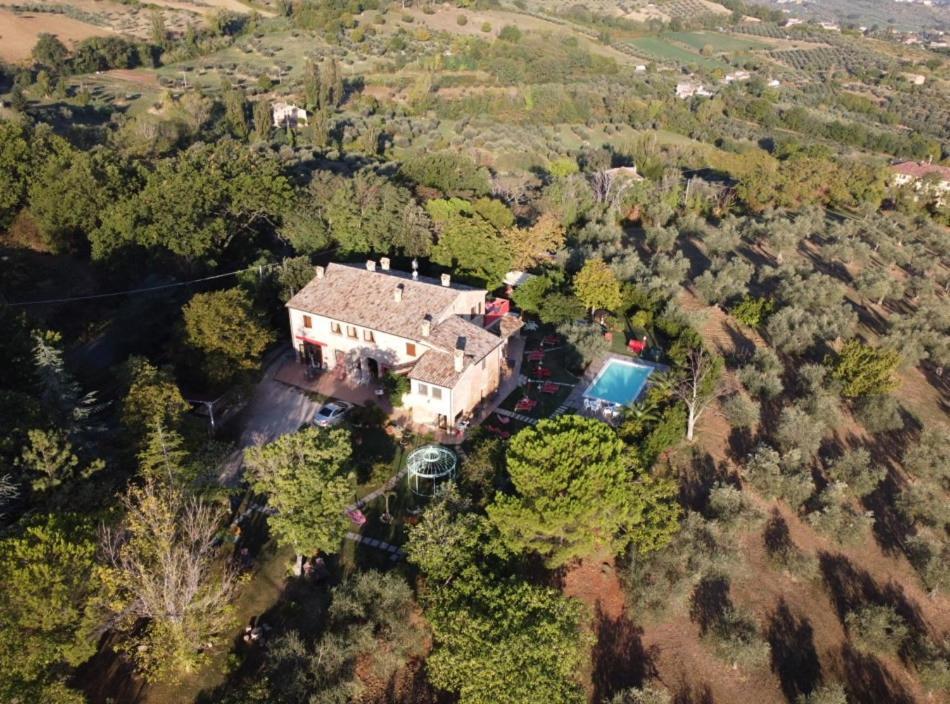Agriturismo Corte Decia Saludecio Kültér fotó