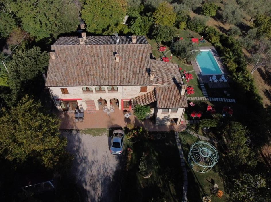 Agriturismo Corte Decia Saludecio Kültér fotó