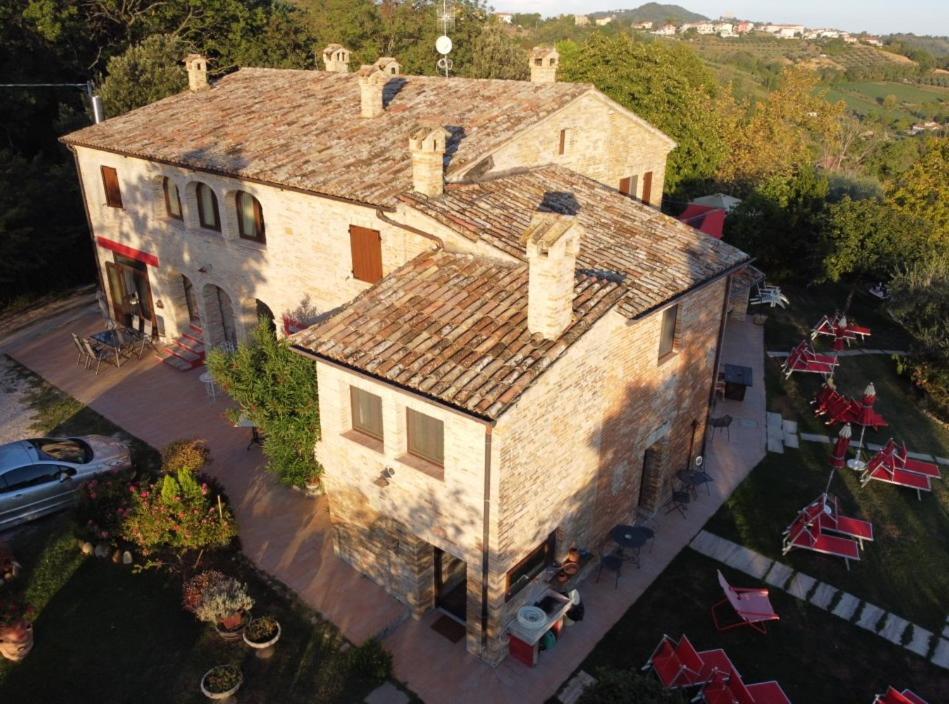 Agriturismo Corte Decia Saludecio Kültér fotó