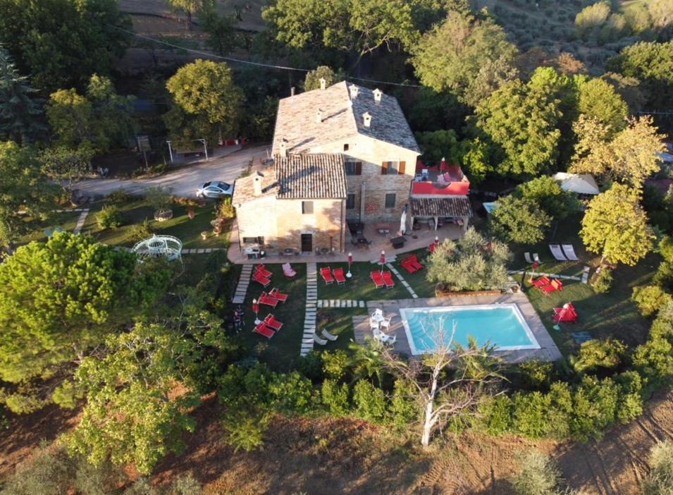 Agriturismo Corte Decia Saludecio Kültér fotó