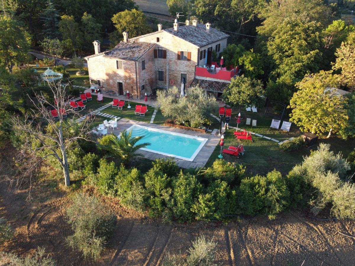 Agriturismo Corte Decia Saludecio Kültér fotó