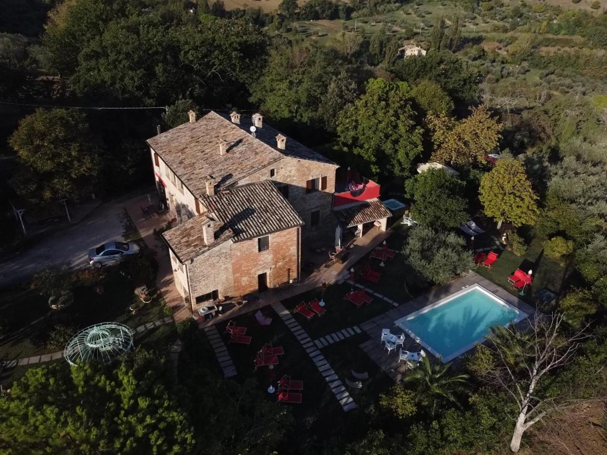 Agriturismo Corte Decia Saludecio Kültér fotó
