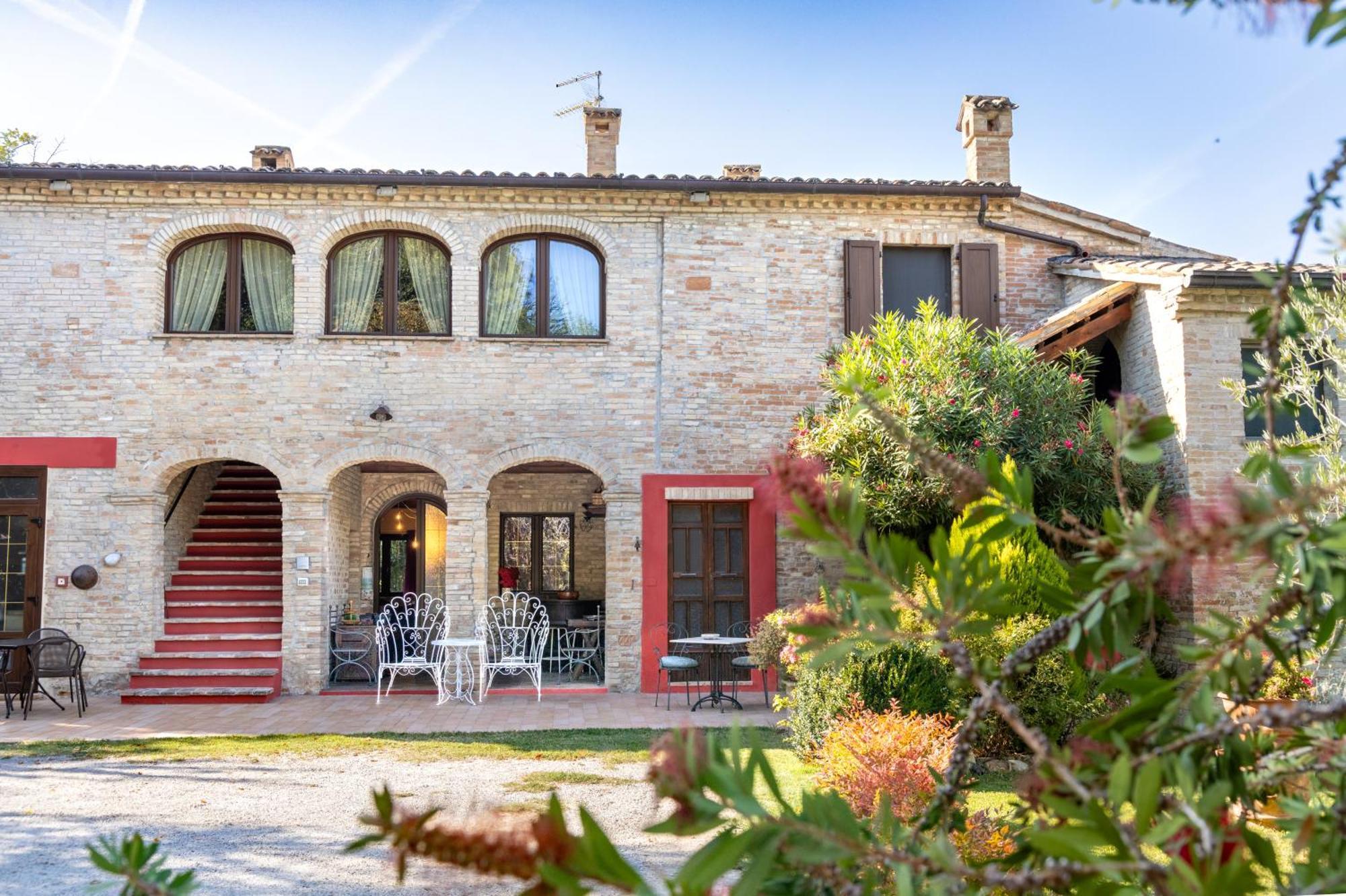 Agriturismo Corte Decia Saludecio Kültér fotó