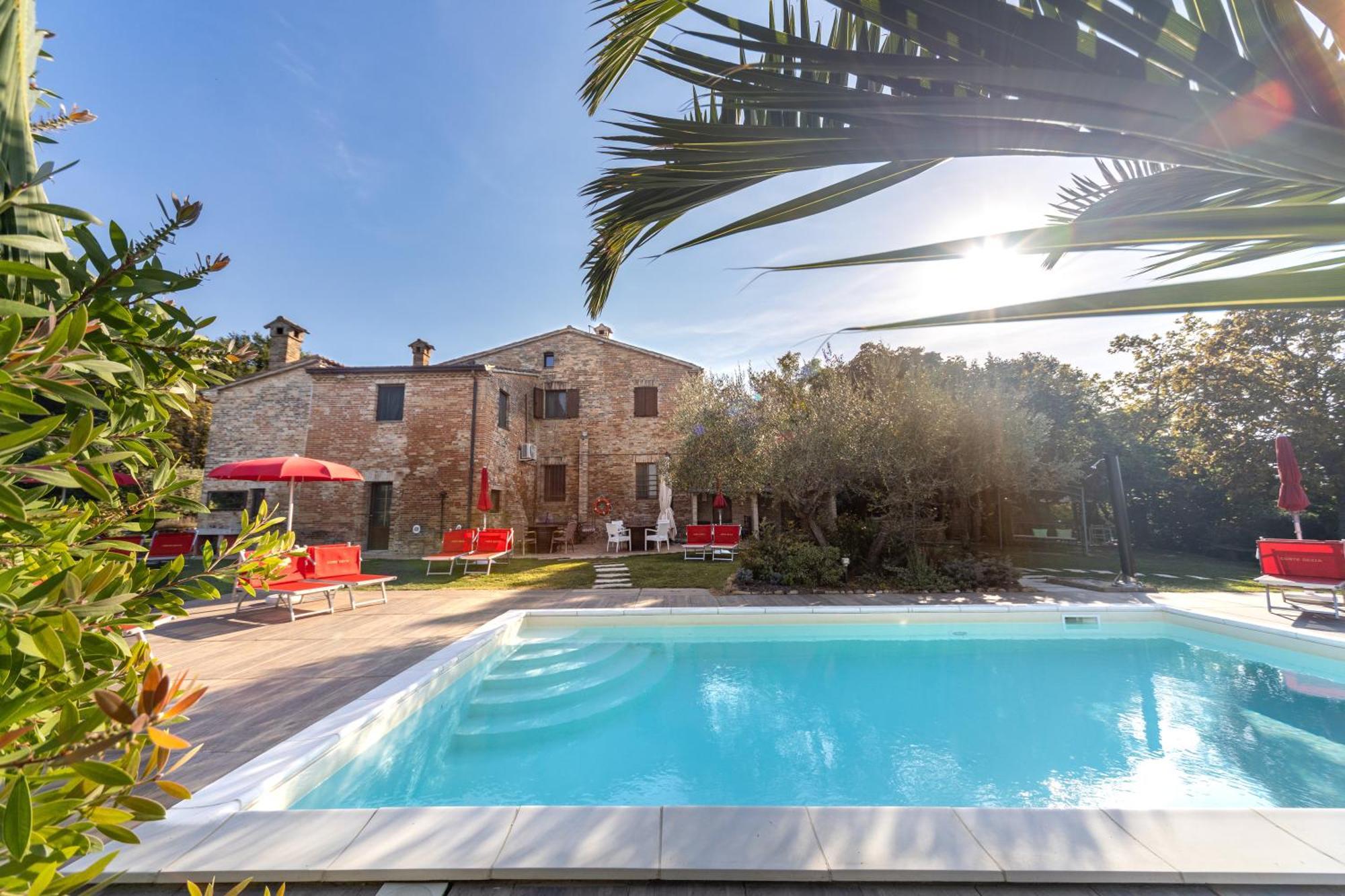 Agriturismo Corte Decia Saludecio Kültér fotó
